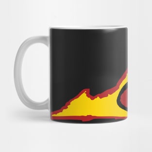 Grunge Heads Virginia Smiling Face Yellow Version Mug